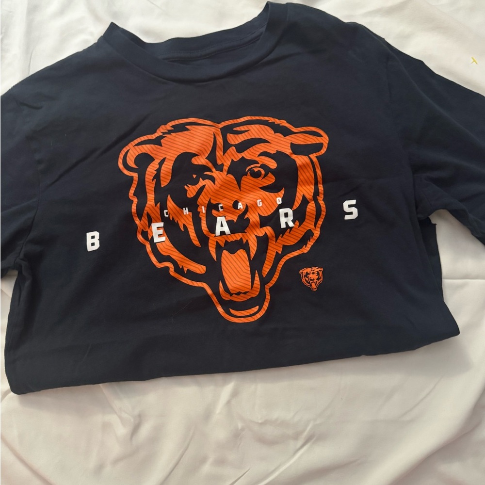 Women’s Navy Blue Chicago Bears T-Shirt